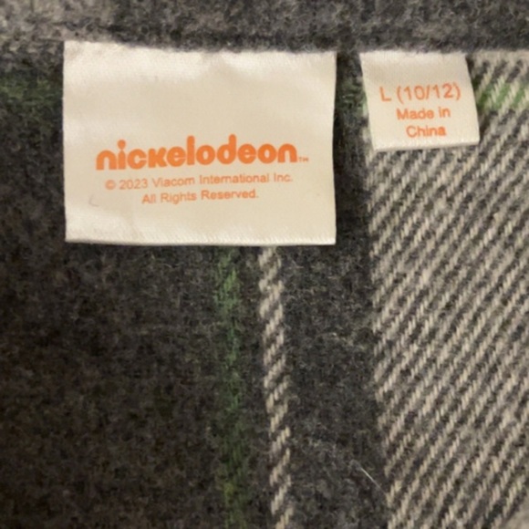 Teenage Mutant Ninja Turtles Big Kid Flannel Shacket - Picture 5 of 5